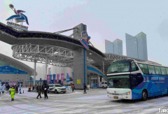 超百輛蘇州金龍海格客車閃耀國際冰雪盛宴！