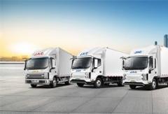 江淮1卡攜新能源輕卡ES9/ES6亮相商用車金融大會(huì)