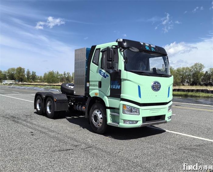 解放牌CA4250P66T1BEVA8純電動(dòng)半掛牽引車(chē)